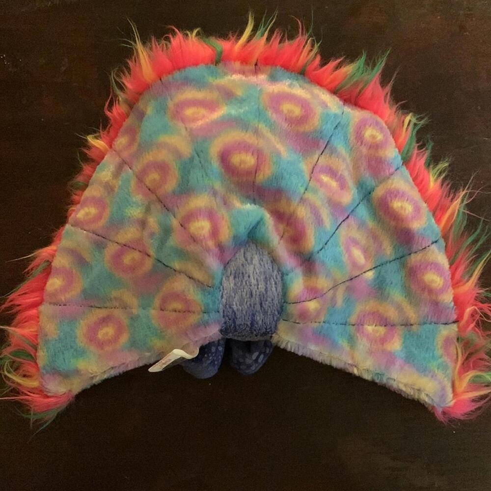 đFlashy the Peacock TY beanie baby DOB 12/30/2000 - Picture 3 of 15
